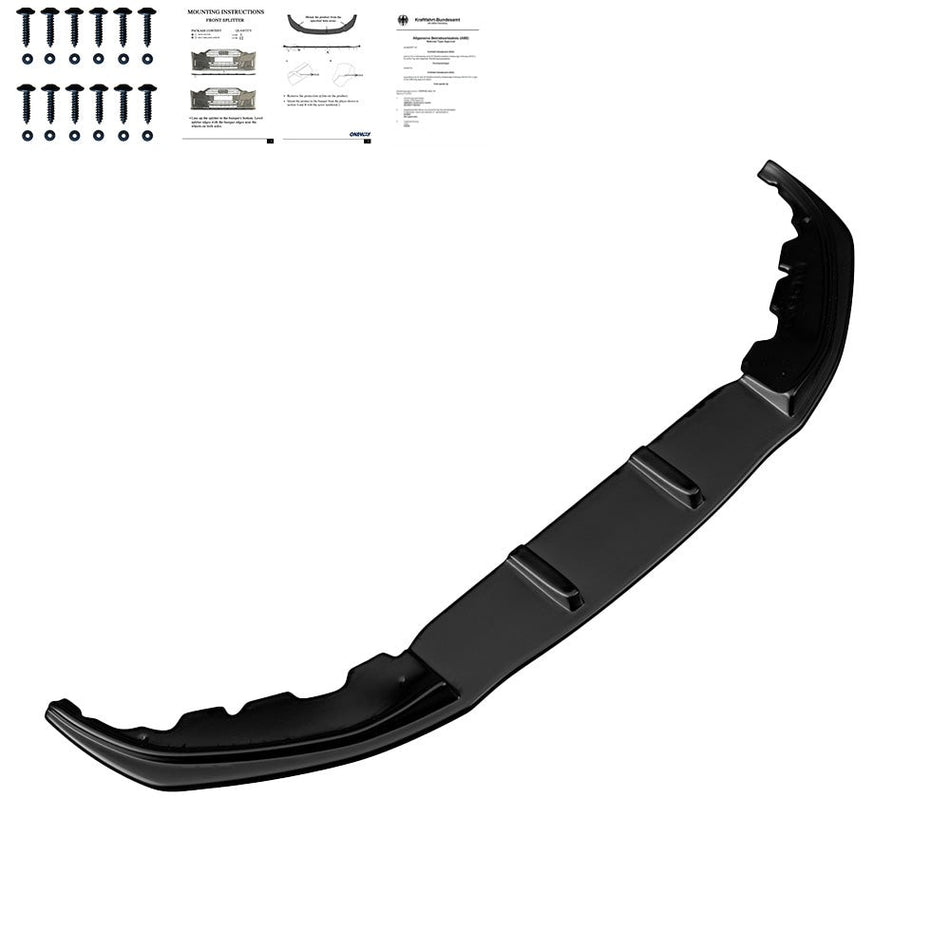Splitter anteriore per BMW Serie 7 G11 M-Pack 2015-2018 con omologazione ABE TÜV