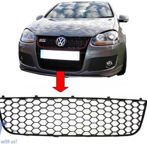 Griglia centrale inferiore del paraurti anteriore per VW Golf 5 V (2003-2007) GT