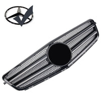 Griglia sportiva per Mercedes W204 S204 C nero lucido C63 AMG LOOK