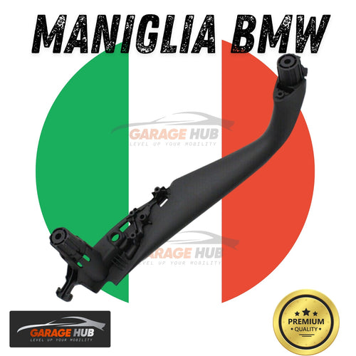 Maniglia interna anteriore Nera ->SINISTRA GUIDA ->BMW Serie 5 G30 G31,F90 M5