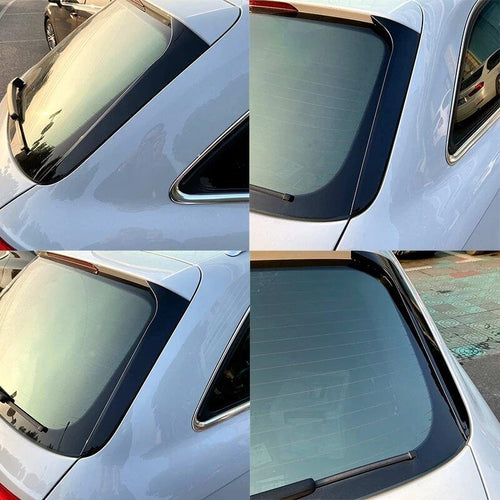 SPOILER Posteriore Lunotto SPORTIVO per Audi A4 B8 09-16 Nero Lucido