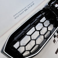 GRIGLIA LED a Nido d'ape per BMW SERIE 3 G20 G28 - >2023-2025 Bianco Ghiaccio