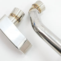 Sistema di scarico per BMW Serie 5 F10 (2011-2017) con terminali della marmitta