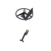 per Mercedes C W203 Griglia Radiatore Nero Nido d'ape LOOK AMG