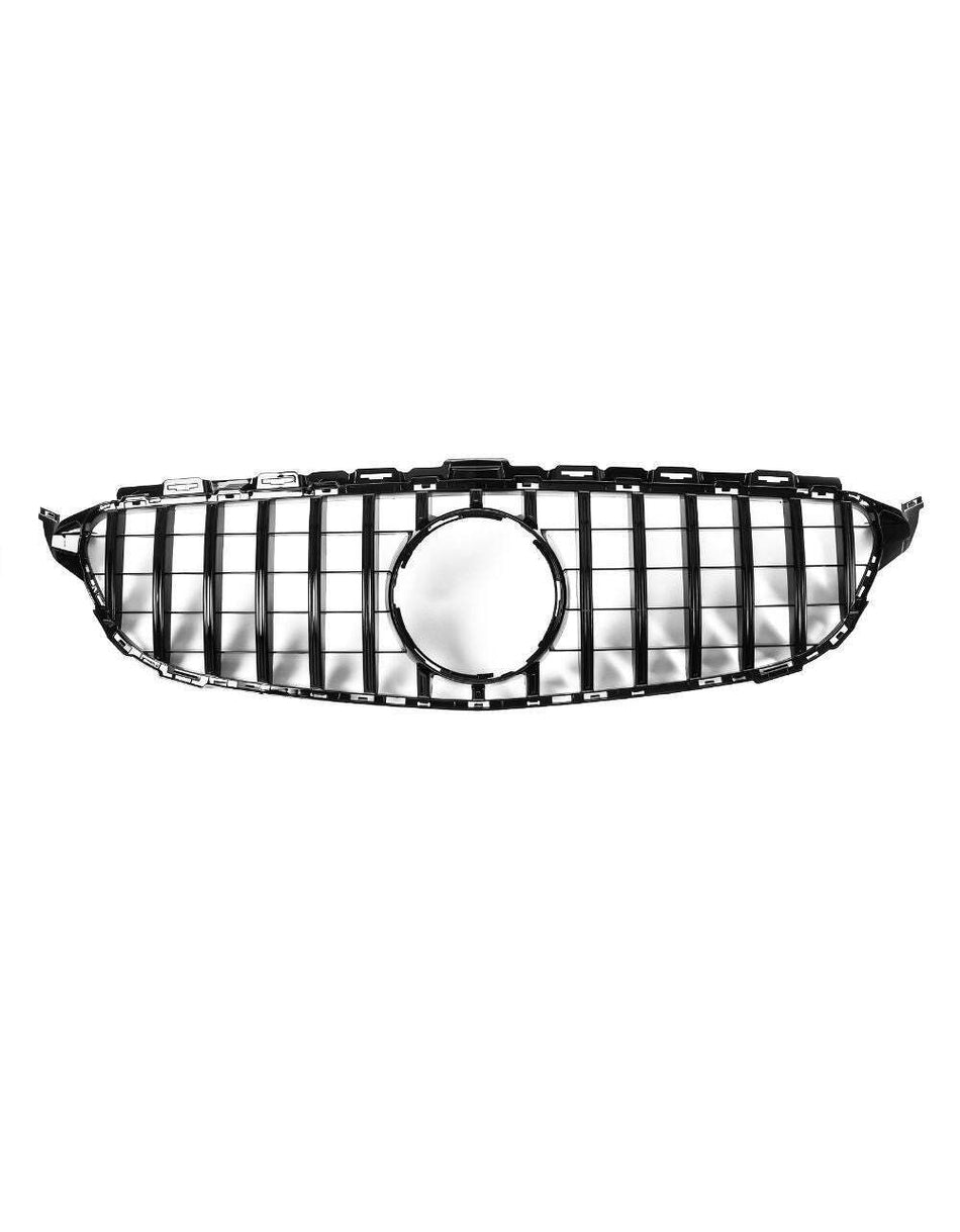 per Mercedes C205 Coupe 14-18 Griglia Anteriore Panamericana AMG