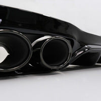 Diffusore posteriore con terminali di scarico per Mercedes Classe E W213 (2016-2