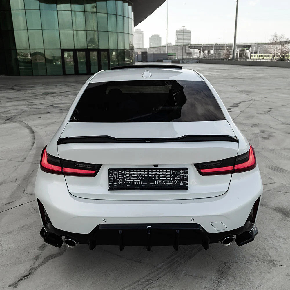 Spoiler da tetto per BMW Serie 3 M-Pack / M340i G20 Berlina 2018+ / BMW M3 G80 – vista 3