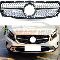 GRIGLIA ✨DIAMANTATA AMG LOOK Per MERCEDES GLA X156 2014-2017 *PREMIUM DESIGN*
