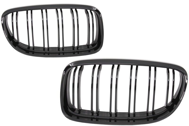 Griglie renali anteriori per BMW Serie 3 E90 E91 LCI (2008-2011) Doppia striscia