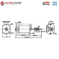 Motorino Alzacristalli per BMW e Opel