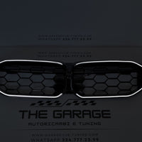 GRIGLIA LED a Nido d'ape per BMW SERIE 3 G20 G28 - >2023-2025 Bianco Ghiaccio