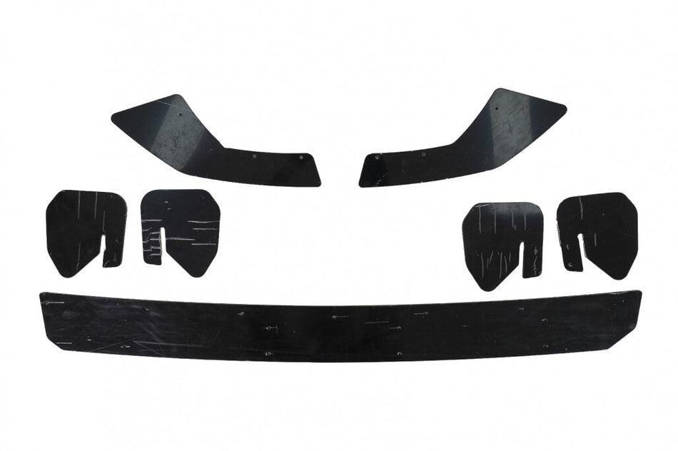 Splitter estensione paraurti posteriore per diffusore per V W  GOLF  8 Statio