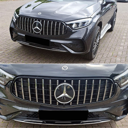 per Mercedes GLC W254 2022- AMG Line Griglia Radiatore GT Look – vista 4