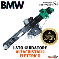 ALZACRISTALLI per BMW SERIE 1 E87 POSTERIORE SINISTRO SX MECCANISMO ALZAVETRO