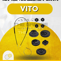 Kit Riparazione Porta Scorrevole Destra Laterale per Mercedes Viano Vito W639