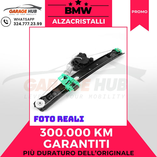 ALZACRISTALLI BMW SERIE 3 E90 E91 MECCANISMO POSTERIORE DESTRA 2005>2012