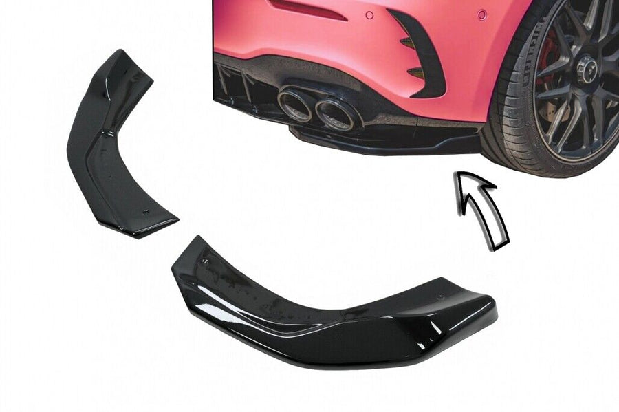 Alette divisori laterali per paraurti posteriore per Mercedes Classe A W177 A35