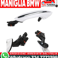 MANIGLIA PORTIERA ANTERIORE Lato Guida BMW Serie 5 6 7 GT F10 F11 F01 F02 F07.✅