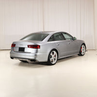 S6 Replica per AUDI A6 4G C7 2015-2018 DIFFUSORE POSTERIORE SOTTO PARAURTI