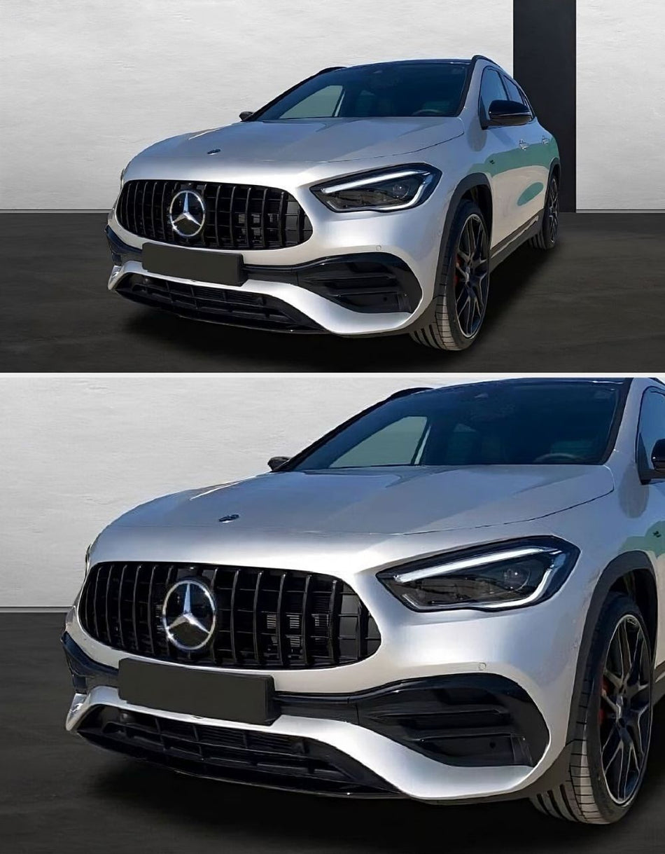 per Mercedes GLA H247 AMG Sport Griglia Radiatore GT Nero
