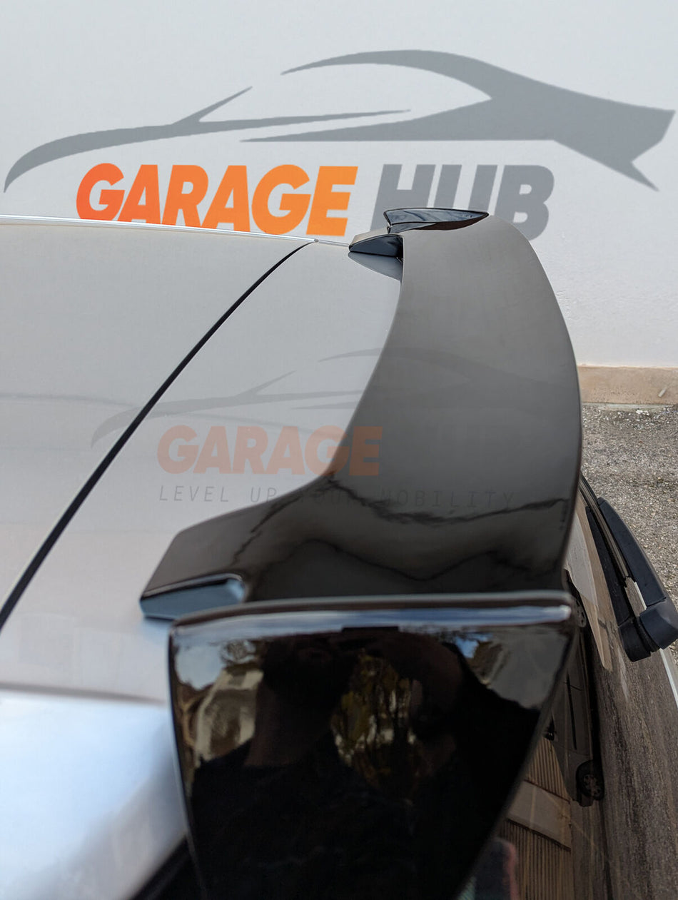 Spoiler EVO PERFORMANCE Tetto per VW GOLF 4 5 6 7 8 GTI GTD R Vetroresina Nero