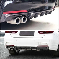 Diffusore ?CARBONIO M3? per BMW Serie 3 F30 F31 F35 ->M Sport per Scarico a Sx