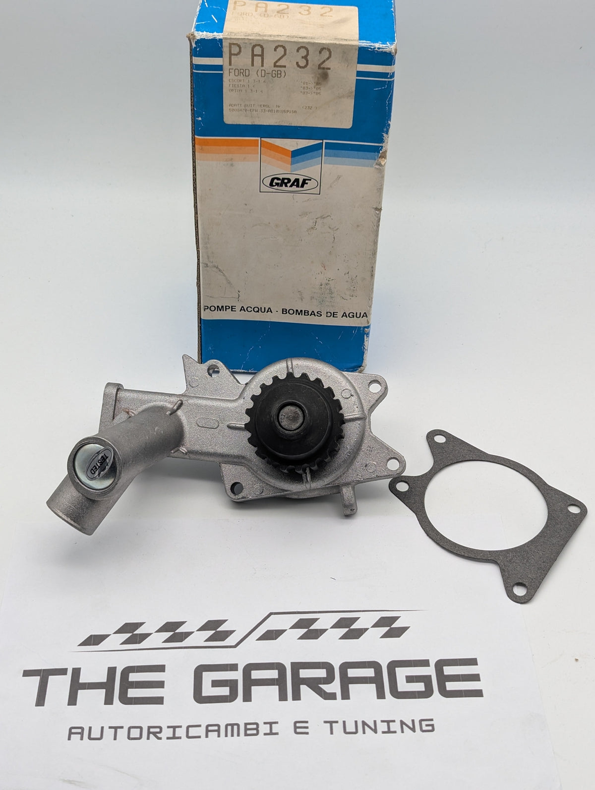 GRAF PA232 POMPA ACQUA FORD FIESTA 1983-89 ESCORT 1980-1990 ORION 1.3-1.4-1.6