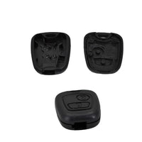 Custodia Telecomando Citroen con Pulsante Yale