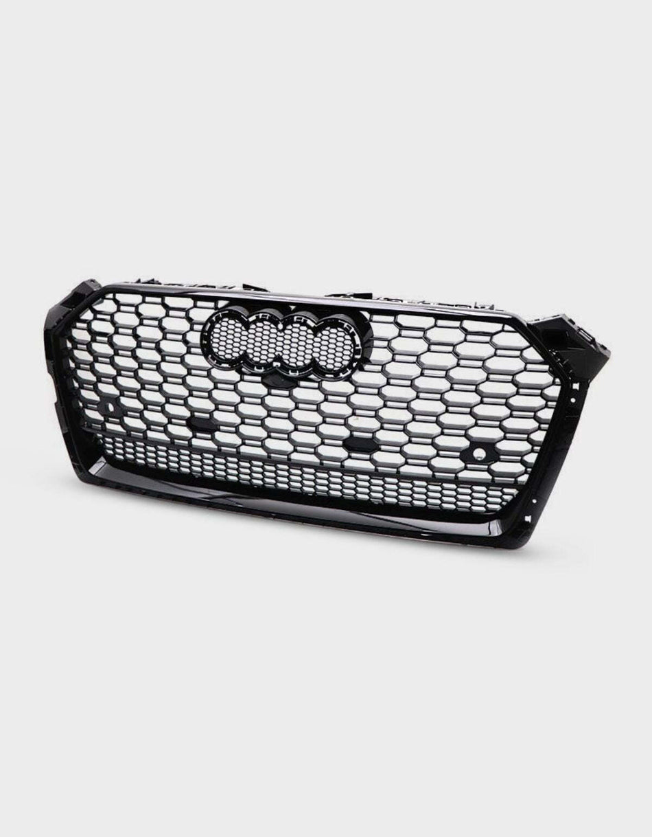 per AUDI A5 F5 2016-2019 Griglia Radiatore RS5 Quattro Look Nero