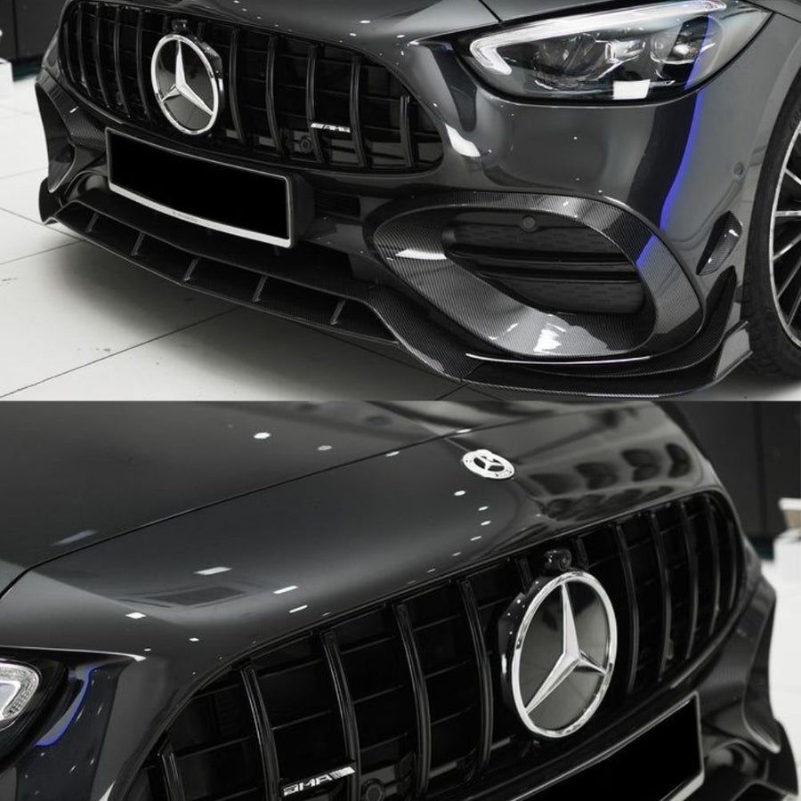 per Mercedes C W206 S206 AMG-Line Griglia Anteriore Panamericana GT