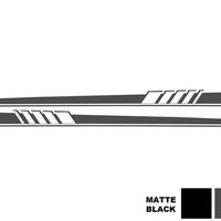 Decalcomanie laterali Adesivo in vinile Grigio scuro per Mercedes Classe C C205