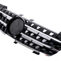 Griglia anteriore per Mercedes ML Classe M W164 (2005-2008) Nera Cromata