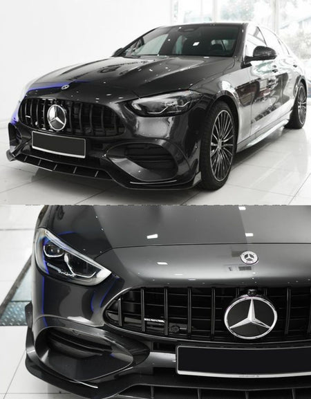 per Mercedes C W206 S206 AMG-Line Griglia Anteriore Panamericana GT – vista 4