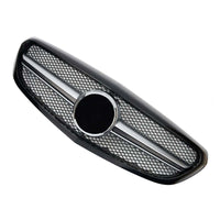 per Mercedes C W205 S205 2014-2018 Griglia Anteriore Nero Look AMG