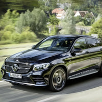 ✨GRIGLIA DIAMOND ✨ AMG LOOK Per MERCEDES GLC Coupè X253 C253 2015-2018 nera