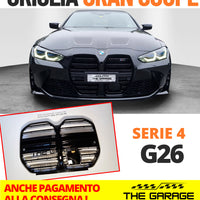 ⭐GRIGLIA M4 SPORTIVA PANAMERICA per BMW SERIE 4 G26 GRAN COUPE NERO LUCIDO