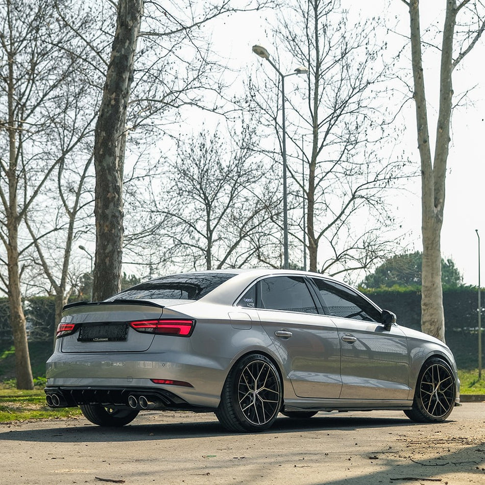Diffusore posteriore per AUDI A3 Sedan 8V Facelift 2016-2020