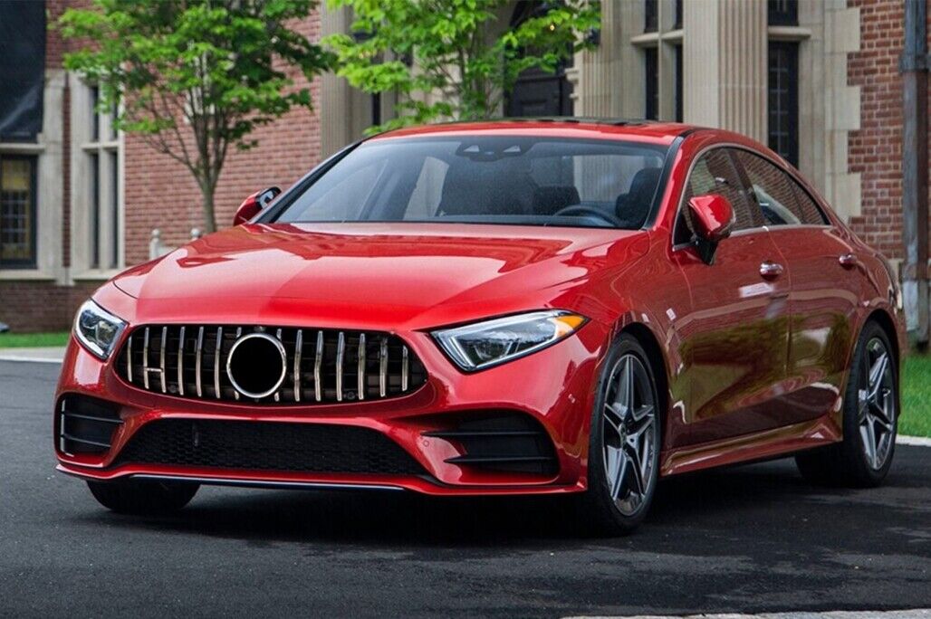 Griglia centrale per Mercedes Classe CLS C257 (2018-up) GTR Design Nero – vista 7