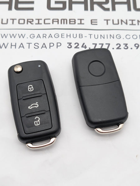 TELECOMANDO GUSCIO CHIAVE compatibile per VW GOLF 6, VI Polo 6R Passat B7 CC – vista 6
