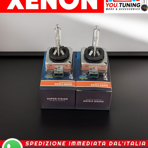 🔝Lampadine BI-XENON D3S Luci Auto RICAMBIO XENON Lampade 6000K 10000LM🔵