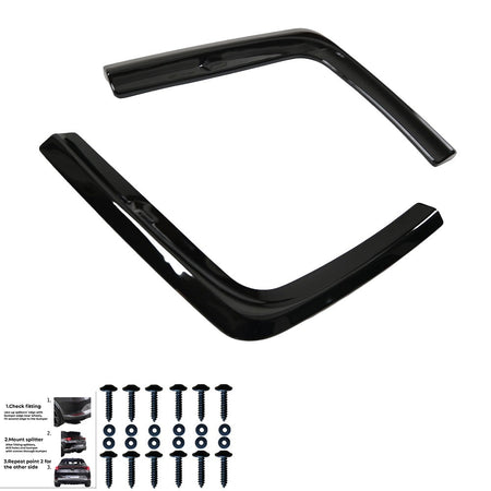 Spoiler laterali posteriori compatibili con VW VOLKSWAGEN Transporter T7 2024+ / – vista 8