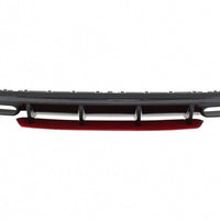Diffusore per paraurti posteriore per Mercedes Classe A W176 Facelift (2015-2018