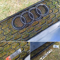 per AUDI A4 B9 2015-2019 Griglia Radiatore RS4 Look Quattro