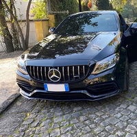 per Mercedes C63 AMG W205 14-21 Griglia Radiatore Panamericana