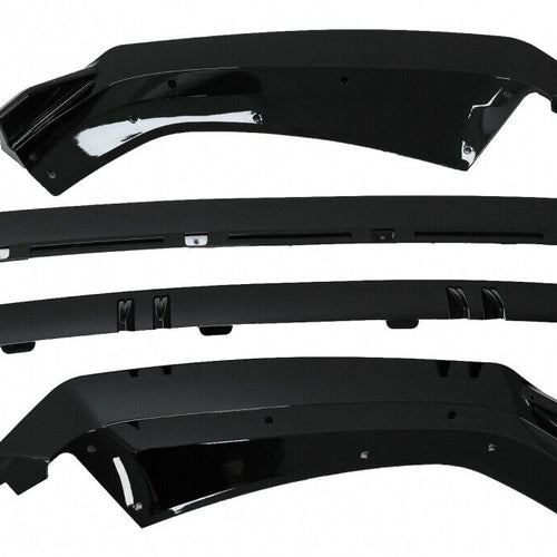 Spoiler per paraurti anteriore per Audi A4 B9 8W S-Line (2016-2018) Piano Black