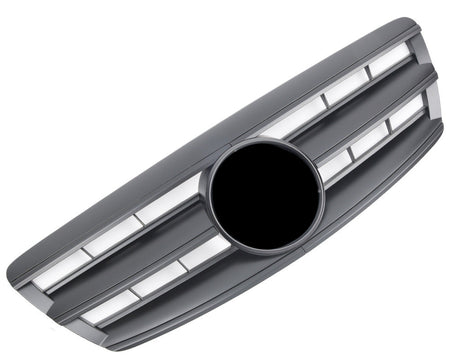 Griglia sportiva per Mercedes W220 S dal 10/2002 nero opaco AMG LOOK