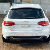 DIFFUSORE 🔥S4 look per AUDI A4 B8 2007-2012 POSTERIORE SOTTO PARAURTI ABS OPACO