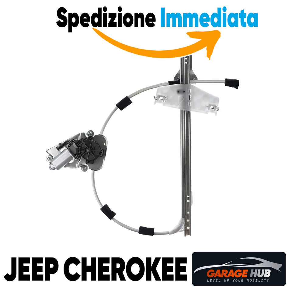 MECCANISMO ALZAVETRO ALZACRISTALLI ANTERIORE DESTRO DX JEEP Cherokee III CRD – vista 2