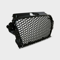 per AUDI A3 8V 2012-2016 Griglia Ottica RS3 Nero a Nido D'ape