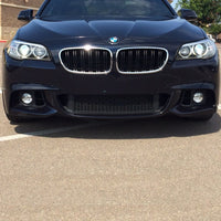 per Serie 5 F10 F11 2010-2017 Griglia M Look Nero Cromato